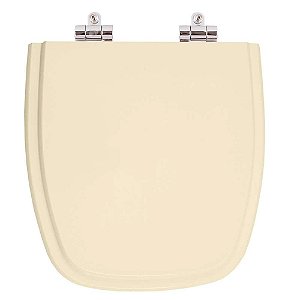 Tampa de Vaso Sanitário Poliéster Soft Close Versato Rosato para vaso Celite