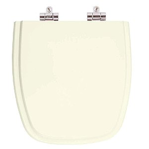 Tampa de Vaso Sanitário Poliéster Soft Close Avant Plus Biscuit (Bege Claro) para vaso Incepa