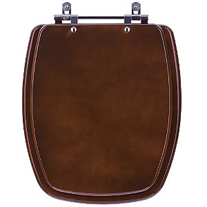 Tampa de Vaso Sanitário Poliéster Stylus Caramelo para vaso Celite