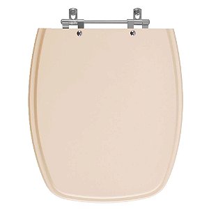 Tampa de Vaso Sanitário Poliéster Stylus Rosato para vaso Celite