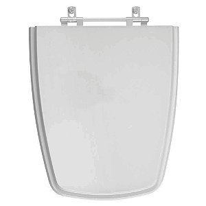 Tampa de Vaso Sanitário Poliéster Stylus Excellence Cinza Claro para vaso Celite