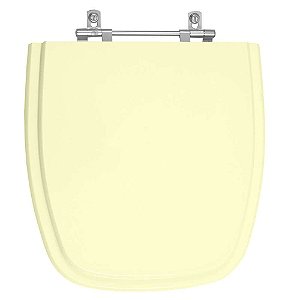 Tampa de Vaso Sanitário Poliéster Versato Marfim (Bege) para vaso Celite
