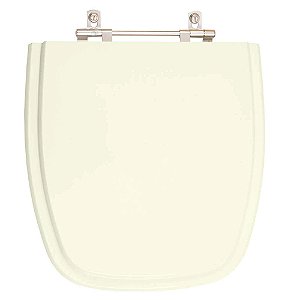 Tampa de Vaso Sanitário Poliéster Versato Pergamon (Bege Claro) para vaso Celite