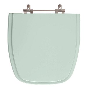Tampa de Vaso Sanitário Poliéster Versato Agua Marinha (Verde Claro) para vaso Celite