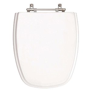 Tampa de Vaso Sanitário Poliéster Eternit Turim Branco em Resina