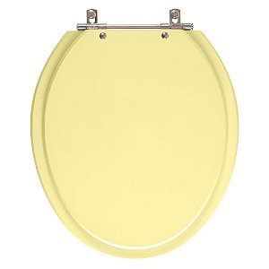 Tampa de Vaso Sanitário Poliéster Aretusa Marfim (Bege Claro) para vaso Hervy