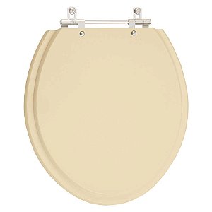 Tampa de Vaso Sanitário Poliéster Convencional Oval Salmão para vaso Icasa