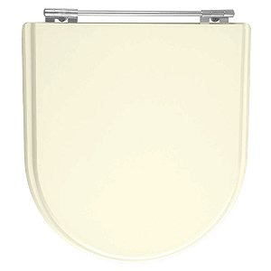 Tampa de Vaso Sanitário Poliéster Calypso Bege para vaso Incepa