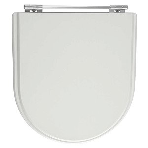 Tampa de Vaso Sanitário Poliéster Calypso Cinza para vaso Incepa Laufen