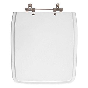 Tampa de Vaso Sanitário Poliéster Helios Branco para vaso Jacuzzi