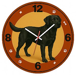 Relógio de Parede Cachorro Labrador