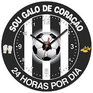 Relógio de Parede Times Sou Galo