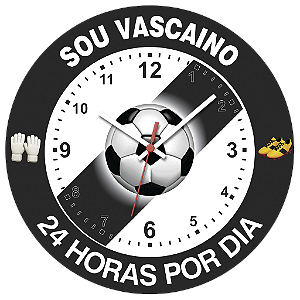Relógio de Parede Times Sou Vascaino