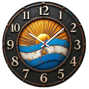 Relógio de Parede Países Argentina