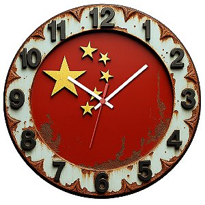 Relógio de Parede Países China