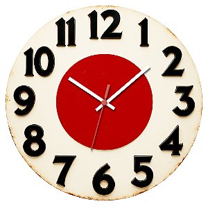 Relógio de Parede Países Japão