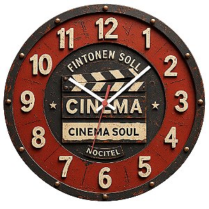 Relógio de Parede Cinema Theater