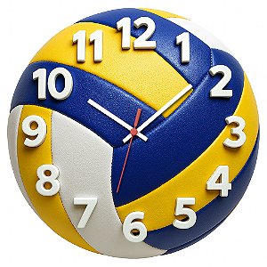 Relógio de Parede Esportes Vôlei