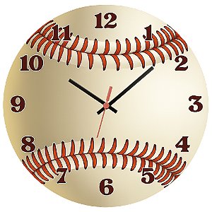 Relógio de Parede Esportes Golf Bolinha Clássica