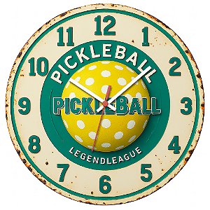 Relógio de Parede Esportes Pickleball