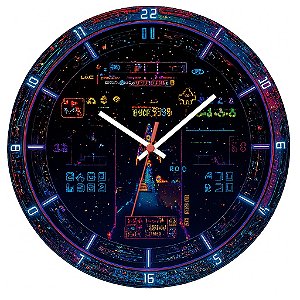 Relógio de Parede Game Atari