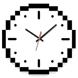 Relógio de Parede Pixel Gamer