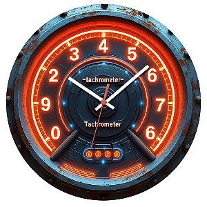 Relógio de Parede Veículos Carro Tachômetro