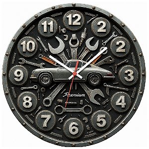 Relógio de Parede Veículos Premium