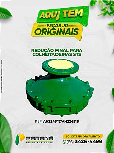 Redução Final para Colheitadeiras John Deere STS – REF AH224517 / AH224518