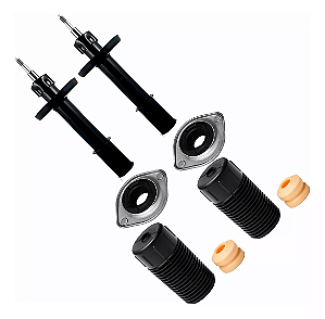 Par Amortecedor Dianteiro + Kit Suspensão(Coxim/Coifa/Batente) corsa 94...02 celta 00...16/ classic 04...16