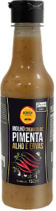 Molho Cremoso de Pimenta Alho e Ervas - 150ml