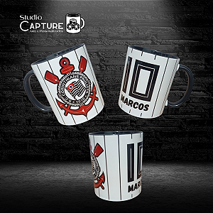 Caneca Corinthians Nº 10 com Nome