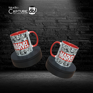 Caneca de Porcelana Marvel