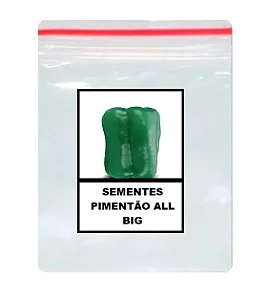 Sementes de Pimentão All Big 150 unidades