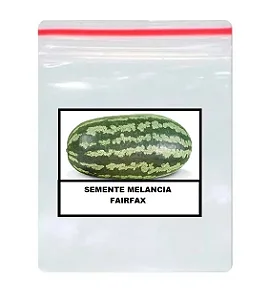 Sementes de Melancia Fairfax - 50 Unidades