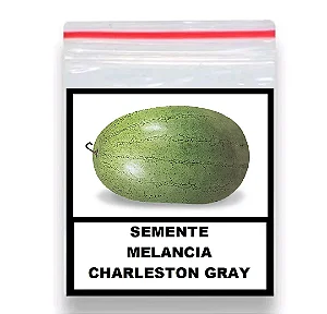 Sementes de Melancia Charleston Gray - 50 Unidades