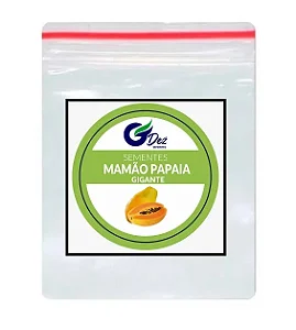 Sementes de Mamão Papaia Gigante - 1.000 Unidades