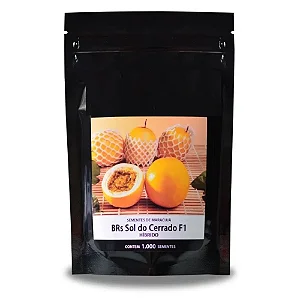 DUPLICADO - Sementes Maracujá Sol Do Cerrado - Híbrido F1 - 1.000 Unidades