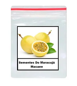 Sementes do Maracujá Macaé - 100 Unidades