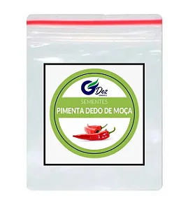 Sementes de Pimenta Dedo de Moça - 70 Unidades