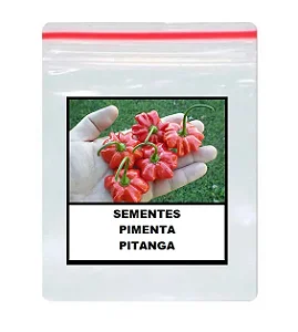 50 Sementes de Pimenta Pitanga