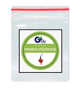 Sementes De Pimenta Piãozinho 100 unidades
