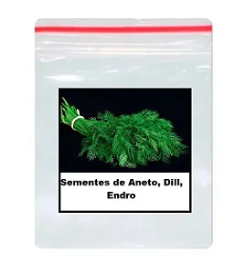 Sementes de Aneto, Dill, Endro 800 unidades