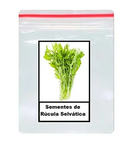 Sementes de Rúcula Selvática 80 unidades