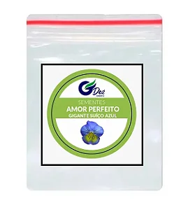 Sementes de Amor Perfeito Gigante Suíço Azul 70 unidades