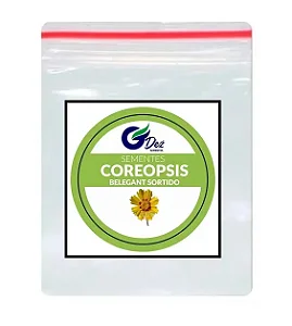 Sementes Da Flor Coreopsis Elegant Sortido 50 unidades