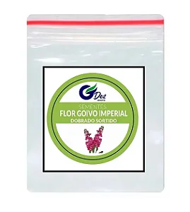 Sementes Flor Goivo Imperial Dobrado Sortido 150 unidades