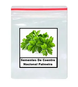 Sementes De Coentro Nacional Palmeira 150 unidades
