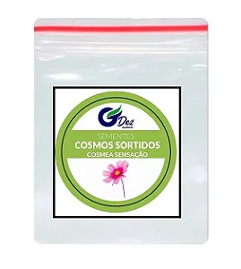 Sementes de Cosmea Sensação Sortida 100 unidades