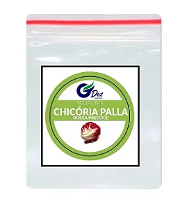 Sementes De Chicória Palla Rossa Precoce 100 unidades